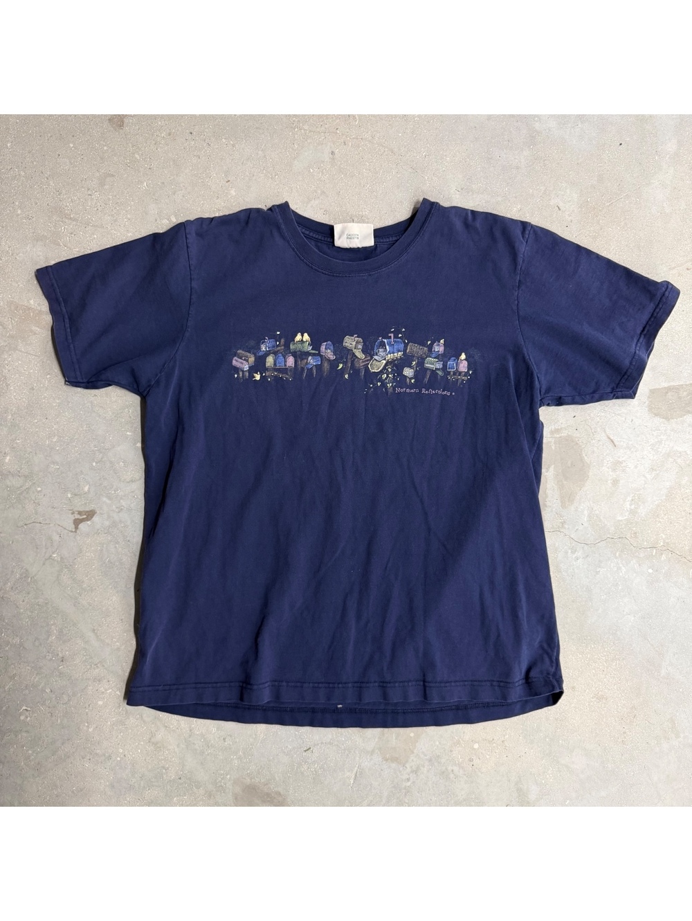 Northern Reflections Navy Blue Graphic Short Sleeve T-Shirt